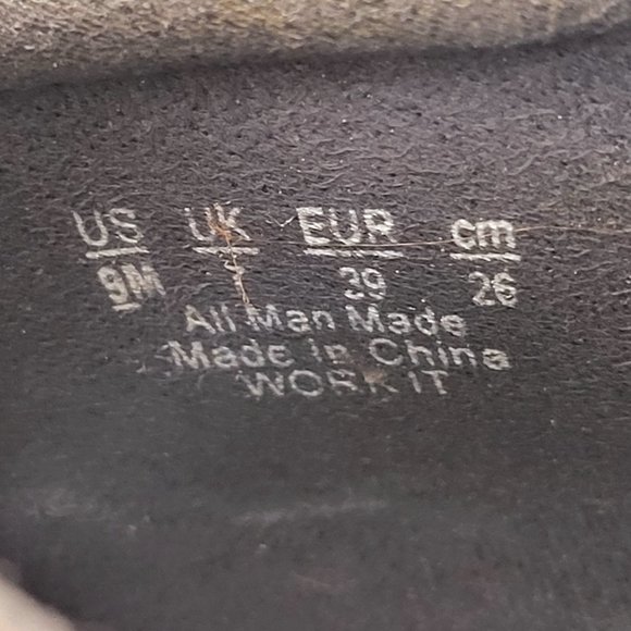 Dr. Scholl's Black Tan Almond Toe Wedge Bootie - US 9 - Picture 9 of 9